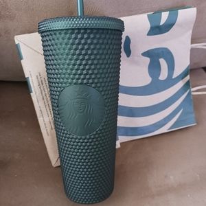Starbucks  Cold Cup Studded Tumbler Dark Green